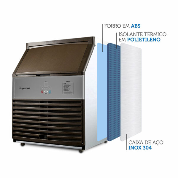 Camadas da máquina de gelo TH210