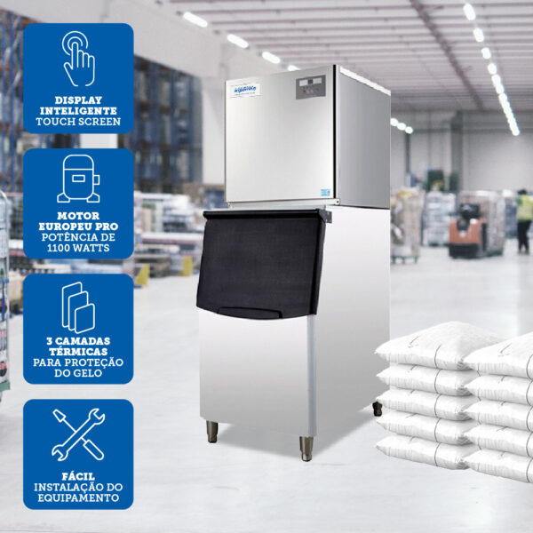 Dados completos da Máquina de Gelo Cubo TH320