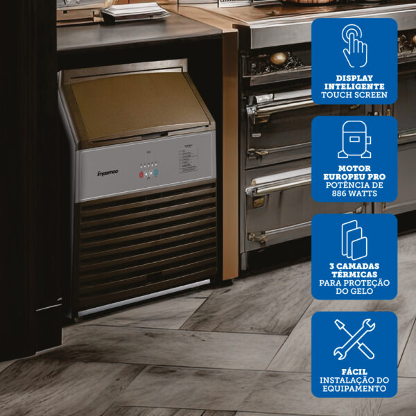 Dados da máquina de gelo TH210