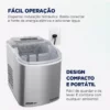 Design Máquina De Gelo Turbo Ice Premium Mondial Mg-12-gi