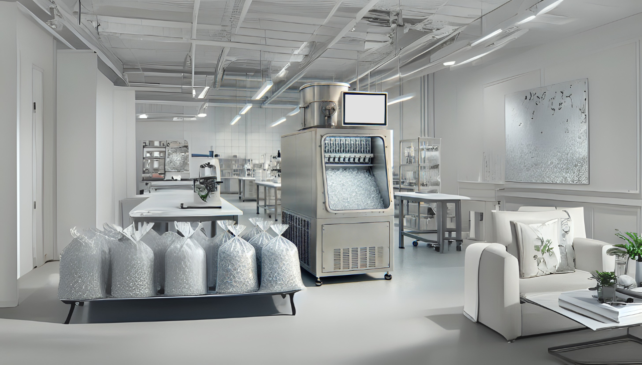 Quantos quilos de gelo uma máquina produz por dia