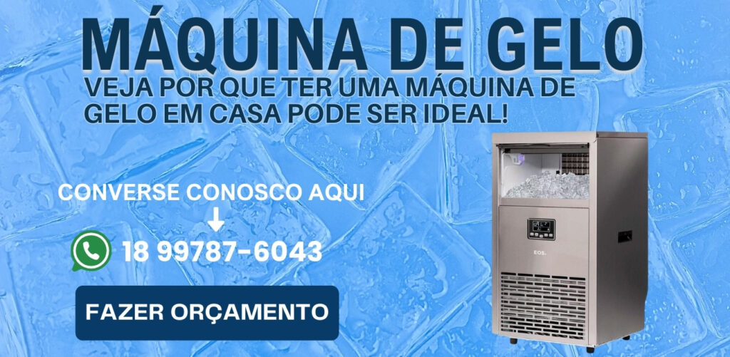 Veja por que ter uma máquina de gelo em casa pode ser ideal!