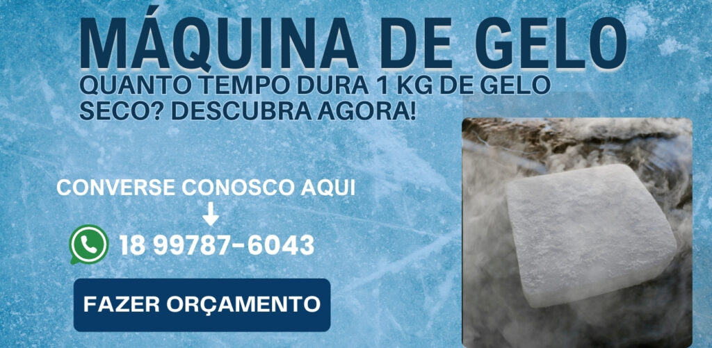 Quanto Tempo Dura 1 kg de Gelo Seco
