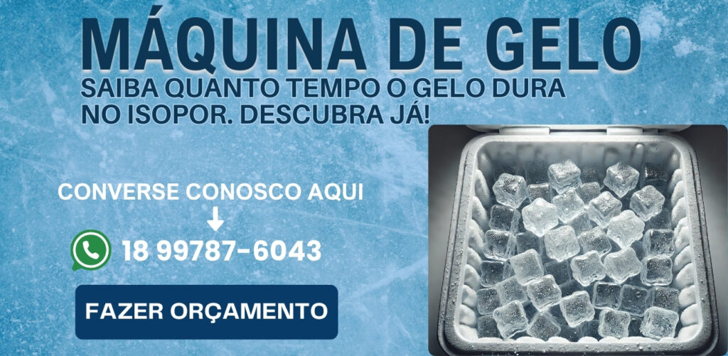 Quanto Tempo Gelo Dura no Isopor