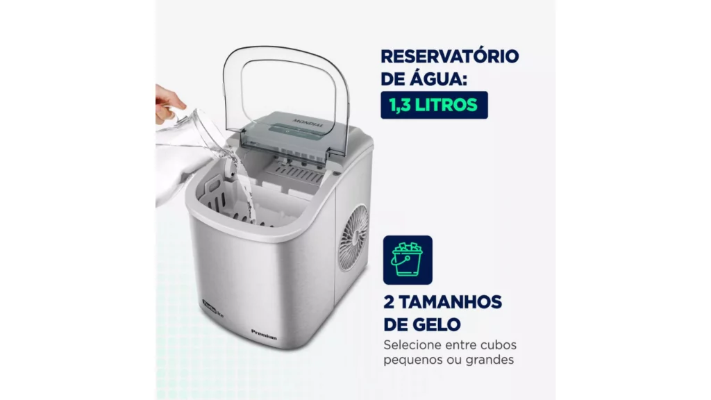 Reservatório Máquina De Gelo Turbo Ice Premium Mondial Mg-12-gi
