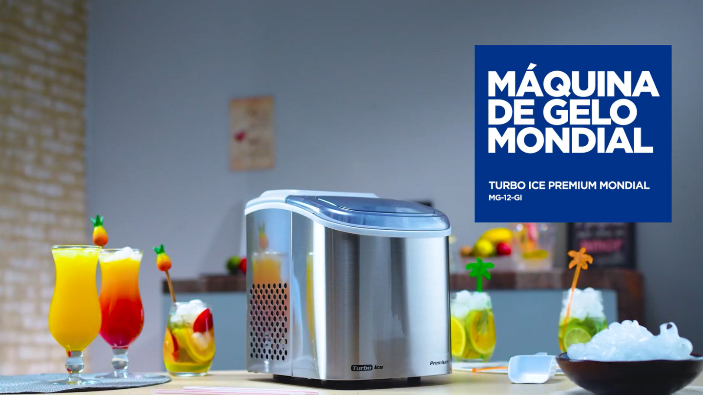 Review Máquina de Gelo Mondial MG-12-GI