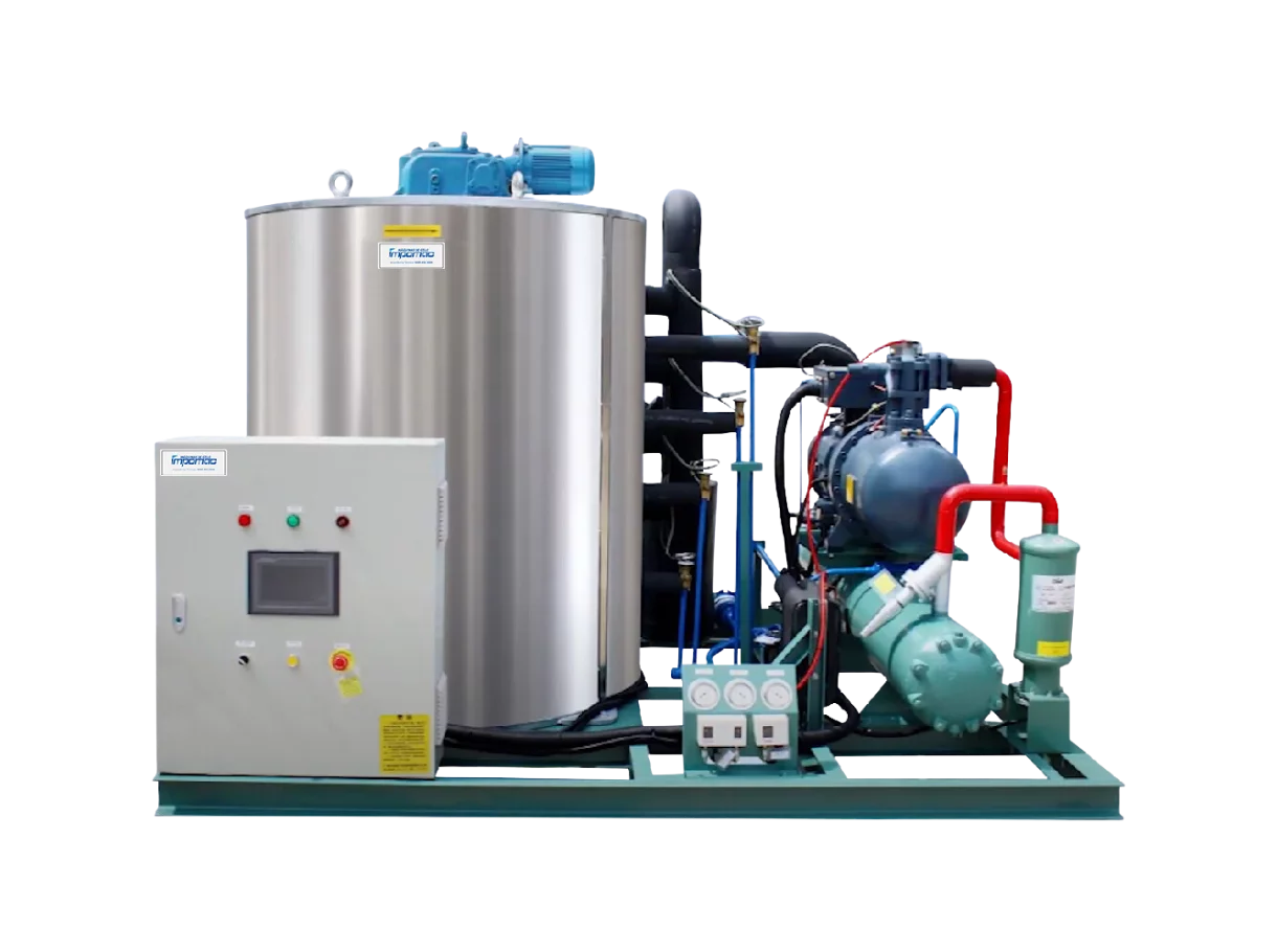 máquina de gelo industrial escama