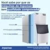 Camadas da Máquina de Gelo Cubo TH320