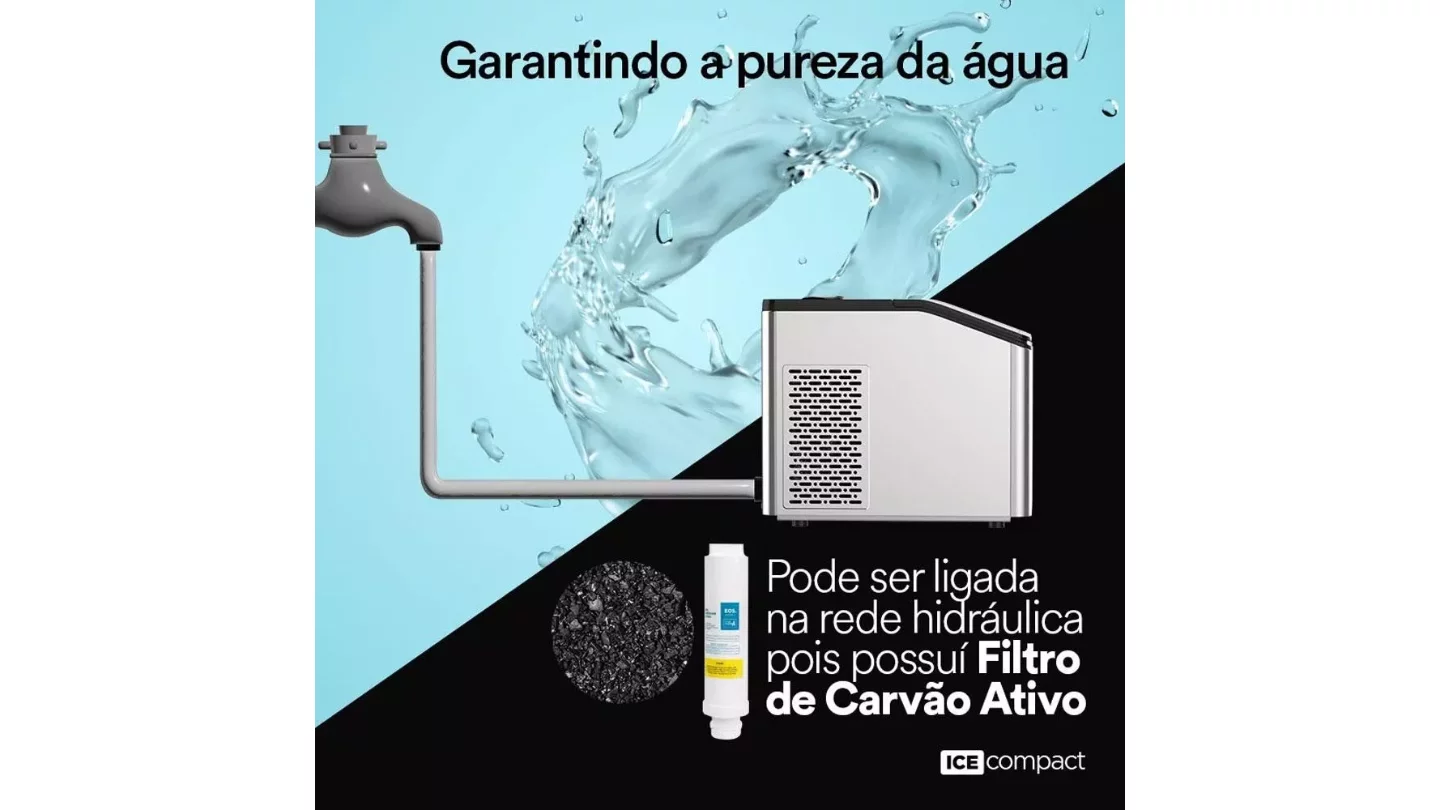 Conexão Máquina De Gelo EOS Emg35