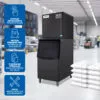 Máquina de Gelo Cubo TH1200 Preta